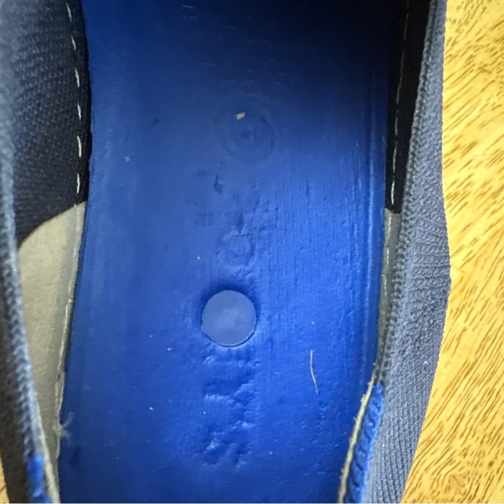 Rothy’s The Sneaker Slip On Navy Sneakers size 8.5 - Picture 7 of 9
